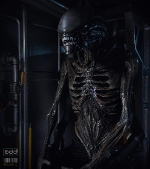 Alien Covenant Xenomorph suit (Rare Photo)