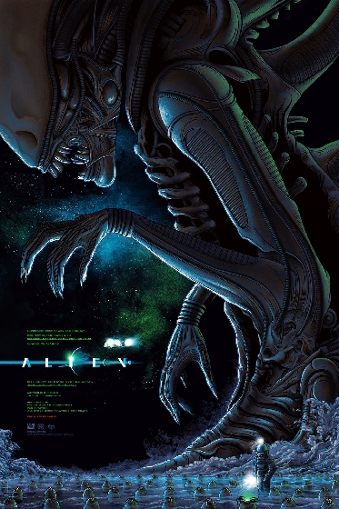 ALIEN Poster by Mike Saputo