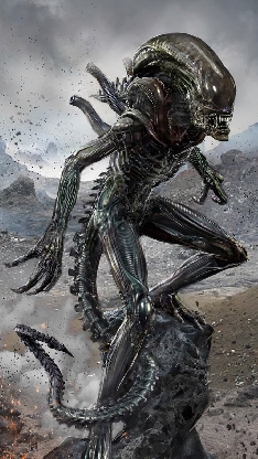 Alien Unleashed - Alien: Covenant fan art