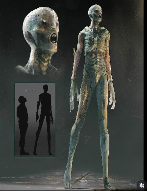 Alternative / Unused Offspring Alien concept