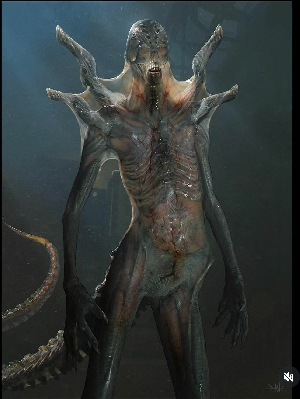 Alternative / Unused Offspring Alien concept