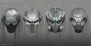 New image: Alternative Predator Mask Explorations