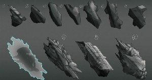 Big Chap Xenomorph Ore / Asteroid