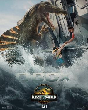 D-Box Jurassic World Rebirth poster