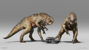 D-Rex concept art by Antoine Verney-Carron