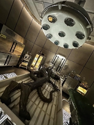 Dead Xenomorph prop in Alien: Earth