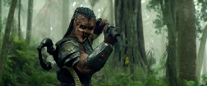 Dek scene in Predator: Badlands