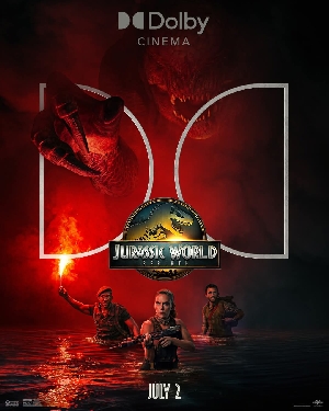Dolby Jurassic World Rebirth poster