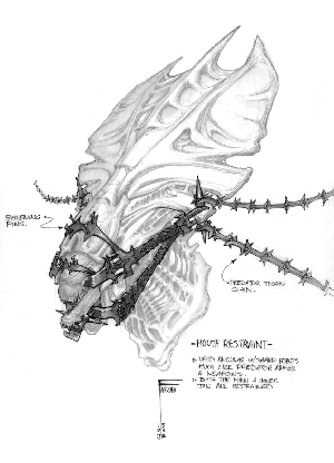 Early AvP Alien Queen design Image