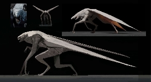 Early Mutadon concept by Matt Allsopp