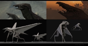 Early Mutadon concept by Matt Allsopp