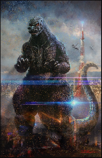 Godzilla 1994 - By Cheung Chung Tat