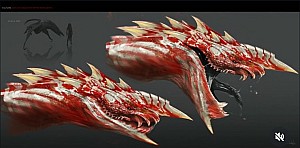 Genna Vulture creature designs