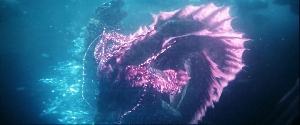 Godzilla battles Tiamat