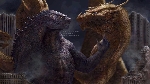 Godzilla vs. Ghidorah - Godzilla 2 fan art