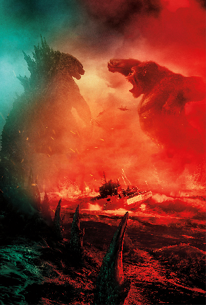 Godzilla vs. Kong RealD 3D Textless Poster