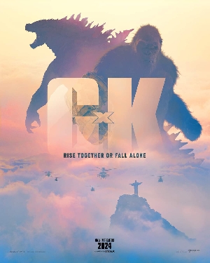 Godzilla x Kong (2024) official movie poster