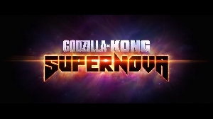 Godzilla x Kong: Supernova official movie logo