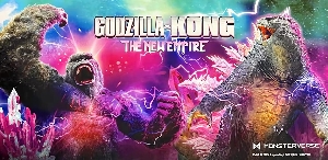 Godzilla x Kong merchandise box art