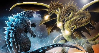 Legendary Godzilla vs. Ghidorah Fan Art