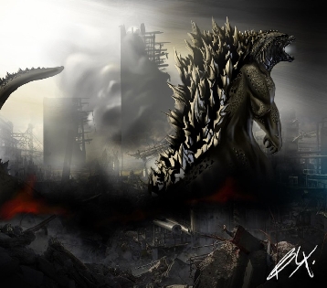 Godzilla 2014 Fan Artwork