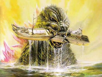 Godzilla 2000 Fan Artwork