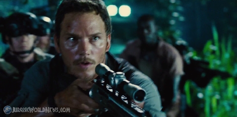 Jurassic World Super Bowl Trailer Screenshots