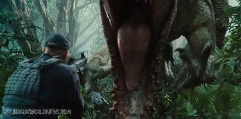 Jurassic World Super Bowl Trailer Screenshots