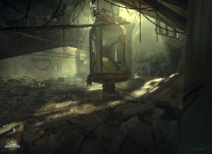 JW Rebirth concept art by Pablo Dominguez