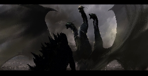 KOTM Godzilla vs Ghidorah Concept Art