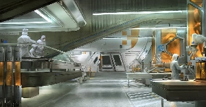 Lab concept art by Jon McCoy