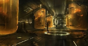 Lab concept art by Jon McCoy
