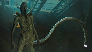 Offspring Xenomorph transformation