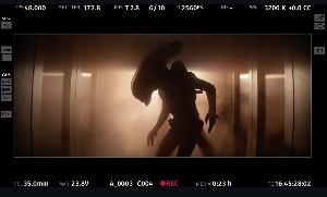 On the set of Alien: Earth