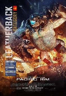 Pacific Rim Kaiju Poster - Leatherback