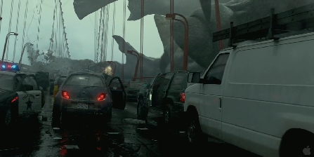 Kaiju Destroys Golden Gate Bridge in Trailer