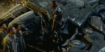 Idris Elba in Pacific Rim