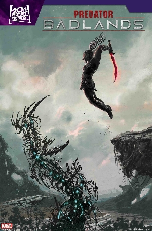 Predator: Badlands prequel comic book cover