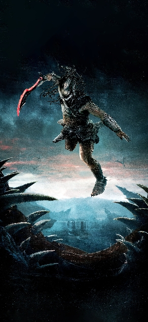 Predator: Badlands textless poster