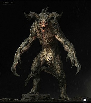 New image: Season 2 Deathclaw model by Jerad Marantz