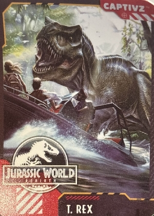 T-Rex Captivz Card Artwork