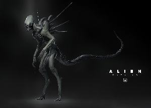 Unused Xenomorph design