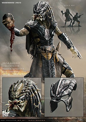 New image: WWII Triple Mandible Predator Concept Art