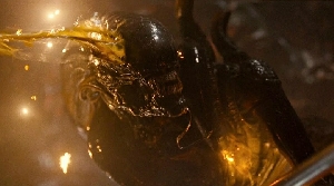 Xenomorph death in Alien: Romulus