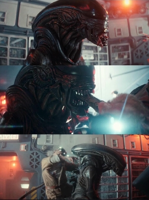 Xenomorph vs. T. Ocellus in Episode 5