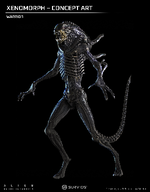 Xenomorph Warrior Concept Art