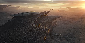 New image: Yautja Prime artwork by Alex Nice