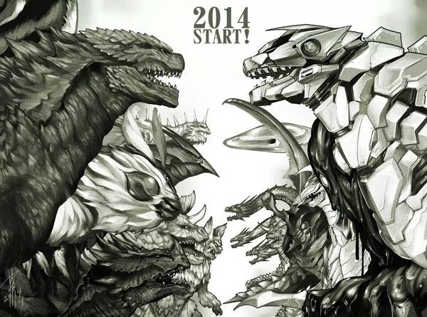 Modernized TOHO Godzilla and Monsters - Fan Art