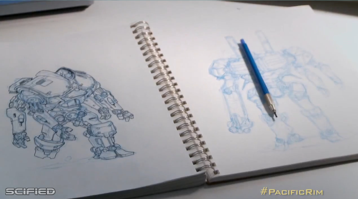 Pacific Rim: Robot Concepts Featurette