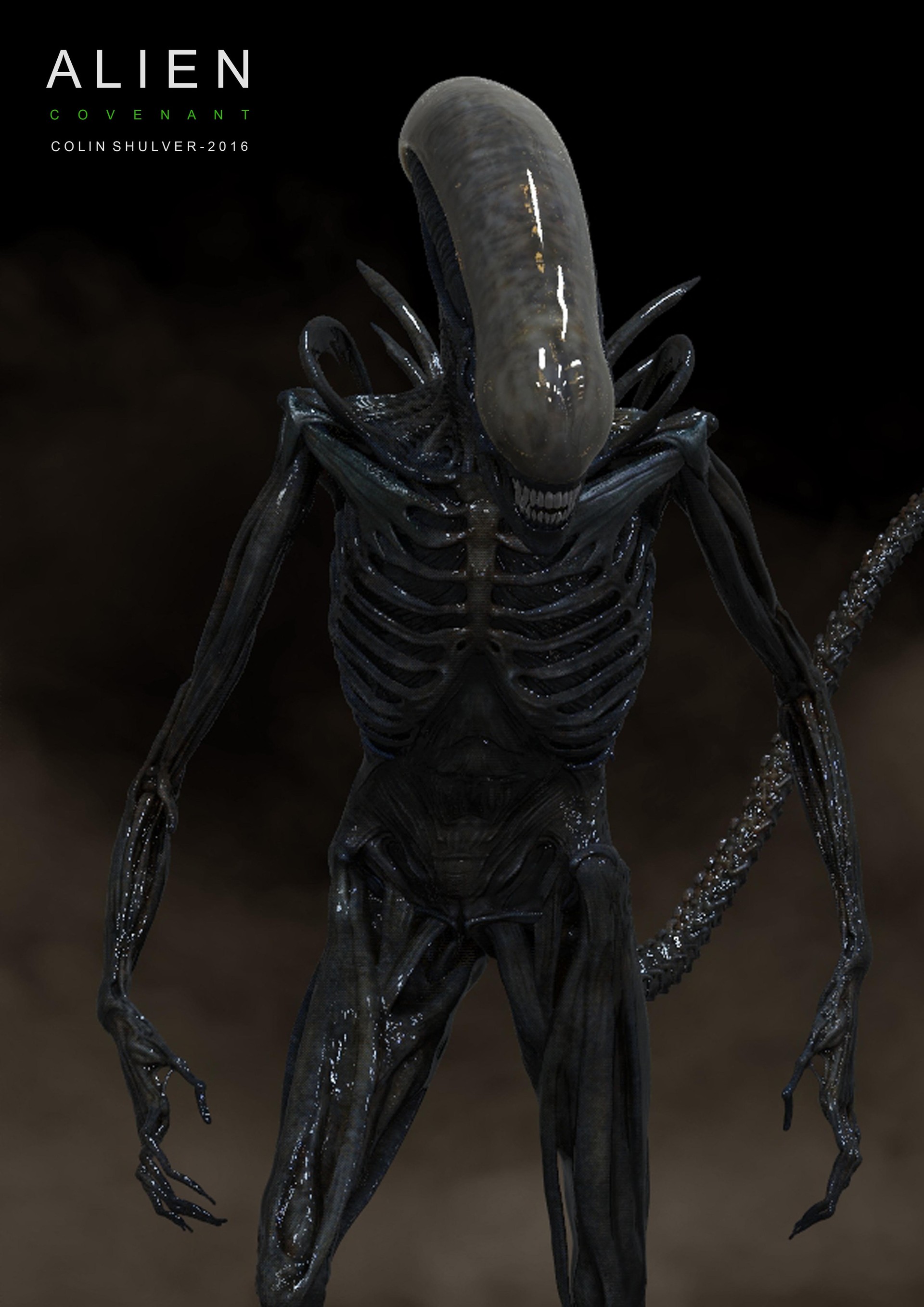 Alien: Covenant Protomorph by Colin Shulver